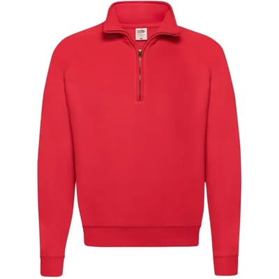 Sweater met rits Fruit of the Loom Classic