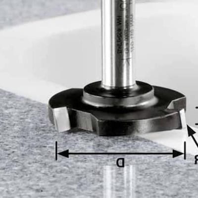 Freesset - Frezen Metaal - Grote Oppervlakken Bewerken - Drie Hardmetalen - 52 mm Diameter - Metaal