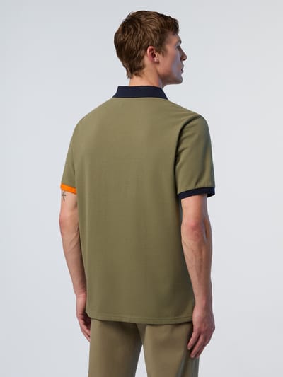 North Sails Polo overhemd Met contrasterende boorden