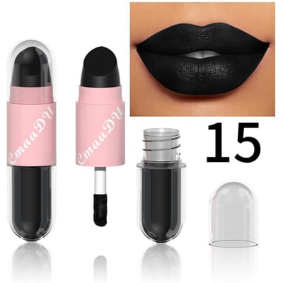 2 In 1 Sexy Matte Lippenstift Waterdicht Langdurige Lip Tint Non-stick Fluwelen Lippen Gloss Vrouw Lip Make-Up cosmetica