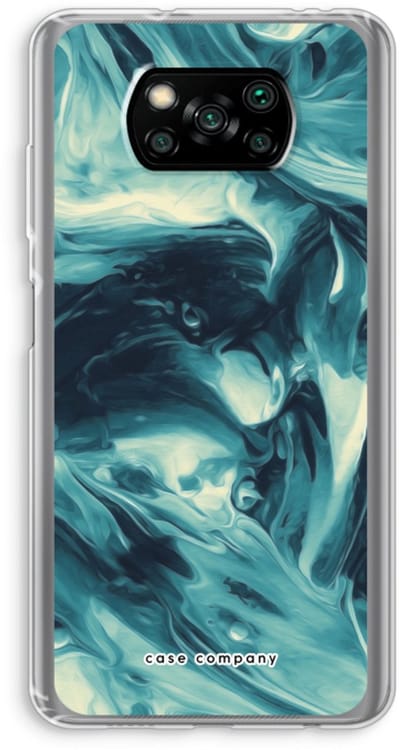 Case Company® - Hoesje geschikt voor Poco X3 Pro hoesje - Dreaming About Whales - Soft Cover Telefoonhoesje - Bescherming aan alle Kanten en Schermrand