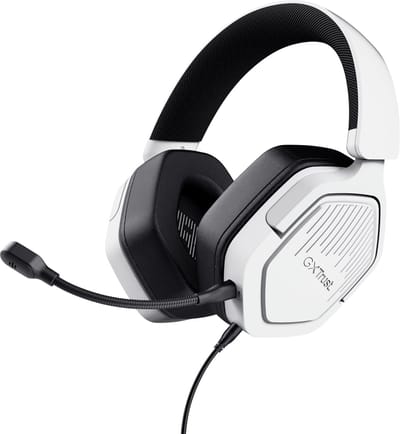 Trust GXT 492W Carus - Gaming Headset - Bedraad - 50mm Drivers - Over-ear - Wit