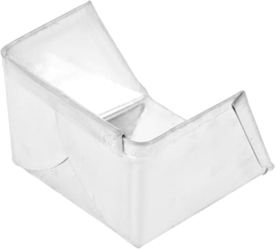 Mini Stoffer - Kleine Vuilblik - Bureau Opruimen - Stevig IJzeren Materiaal - 7 x 7 x 5 cm - Zilver