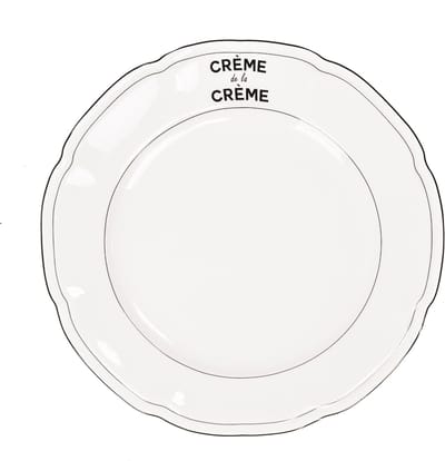Housevitamin Diner Bord -Crème de la Crème - Ø26cm