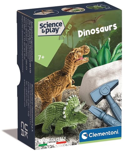 Clementoni Speelset - Dinosaur Science - Mini Explorer - 1 stuk - Wetenschap uitvoering