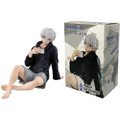 9cm BLUE LOCK Actiefiguren Nagi Seishiro Actiefiguur PVC Schattig Tafelpoppetje Verzamelaar Bureau Decoratie Model Speelgoed Kinderen Cadeau