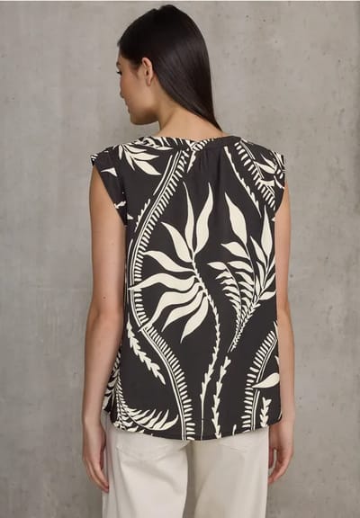 Blousetop met ruches