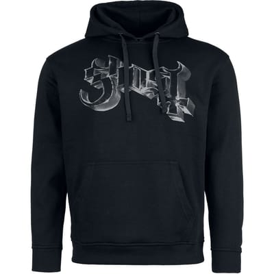 Ghost Trui met capuchon - Emeristus - S tot XXL - voor Mannen - zwart