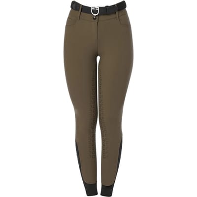 Dames rijbroek met volledige grip en hoge taille Equestro