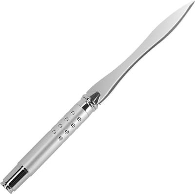 Briefopener Roestvrij Staal - Papier Snijder - Enveloppen Openen - Scherpe Punt - 15.5 cm Lengte - Zilverkleurig