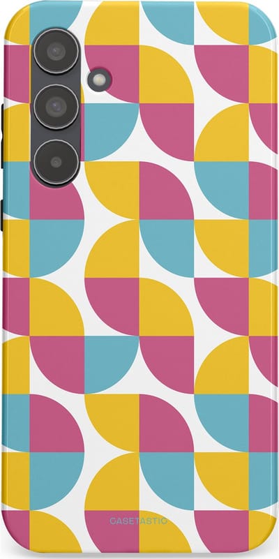 Casetastic Hoesje Geschikt voor Samsung A55 - Stijlvolle Beschermende Duo-layer Case - Cirkeldroom