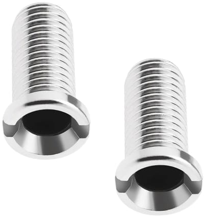 Dailygoods - Roestvrijstalen Afvoerzeefschroef voor Keukenspoelbak - 2 Stuks