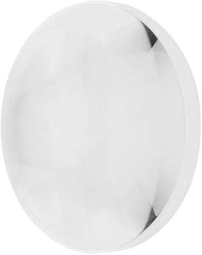 Dailygoody - Convex K9 Lens - Vergrootglas - Dubbele Convexe Lens - 100 mm - Optisch Glas - Handig voor Hobbyisten - Transparant