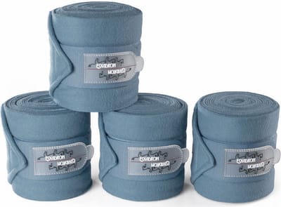 Eskadron Fleece Bandages Steelblue - L