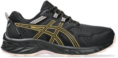 ASICS Gel-Venture 9 Waterproof - Trailschoenen - Maat 40 - Black/Stadium Orange / Zwart Oranje - Gel-Venture - Trailrunning - Dames Trailschoenen