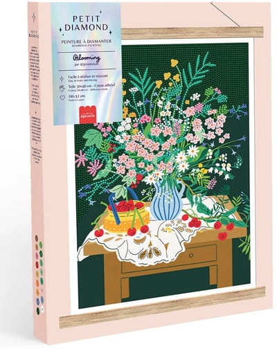 La Petite Epicerie Diamond Painting Kit "Blooming" 329g H33xW25.5xL3.5cm Creatieve | Hobbyset | kinderen en volwassenen