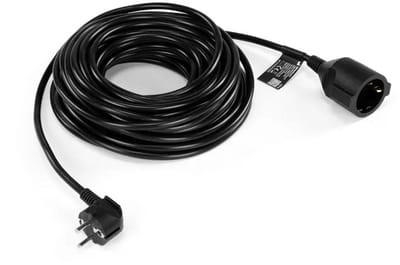 15 Meter Verlengsnoer H05VV-F 3G1.5mm² 1-voudig IP20 15m