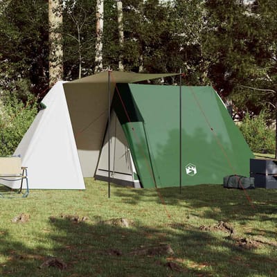 Vidaxl Kampeertent, 3-Persoons, Groen, Waterdicht