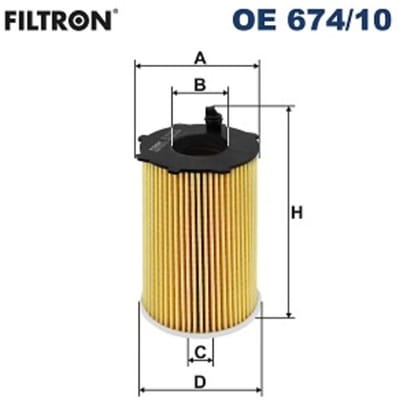 Oliefilter FILTRON OE 674/10