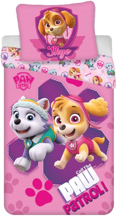Paw Patrol dekbedovertrek 140 x 200 cm - 70 x 90 cm (polyester)
