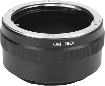 Dailygoody - Camera Adapter Ring - Olympus OM Lens - Converter - Sony E-Mount Camera - Manual - Portable - Geschikt voor Camera's - Zwart