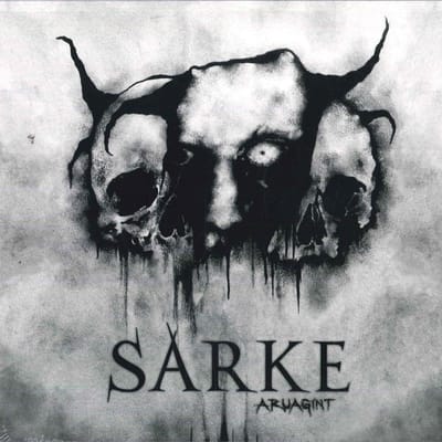 LP Plaat SARKE - Aruagint BLACK133LP Zwarte Hoezen 2016 Spanje Rock
