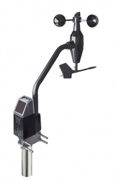 Draadloze Anemometer - Windmeter UV Sensor - Weergegevens Meten - Zon-ondersteunde Sensor - Niet Van Toepassing - Wit