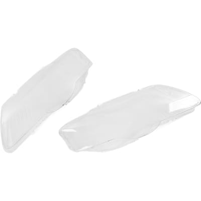 1 Paire Couvercle d'Optique de Phare 3C0 941 005 Remplacement de Coque de Phare de Voiture pour Magotan B6 R36 2005‑2011 white