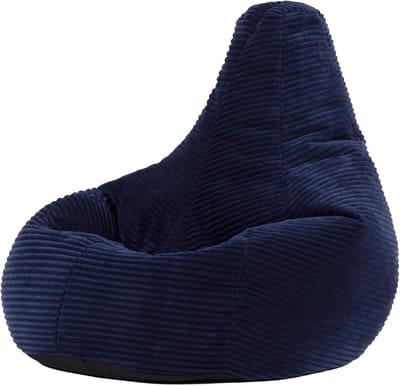 Comfortabele Kinder Zitzak in Marineblauw - Ideaal voor Speelkamers en slaapkamers