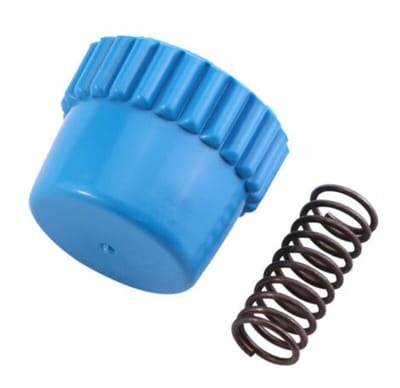 T25 bosmaaier snijkop accessoire - blauwe dop en TT25 veer - geschikt voor Husqvarna -