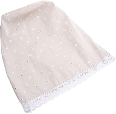 Wasmand Voering - Stoffen Inzet - Opbergen Huishoudelijk - Universele Compatibiliteit - 44x44cm - Grijs