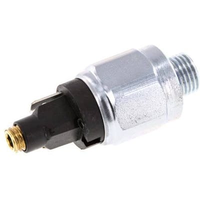 1 tot 10bar NC Staal Drukschakelaar G1/4'' 42VAC Platte Stekker - PSL-E-N-1-10-C-FP