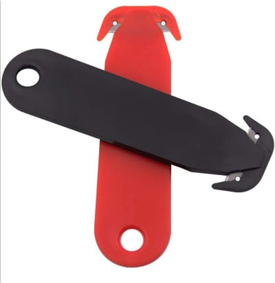 Papiersnijder met Ergonomische Handgreep, Draagbaar Gereedschap voor Karton en Tape Snijden. Gemakkelijk te Gebruiken en Universeel Inzetbaar.
