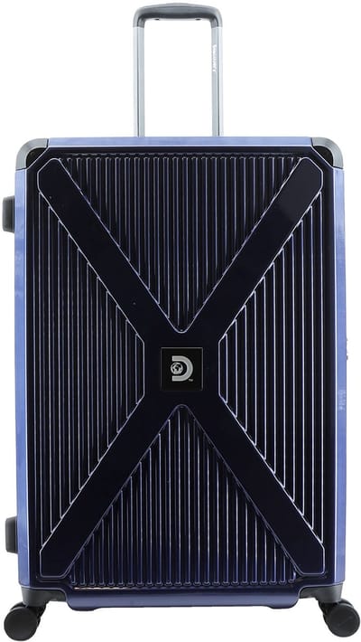 Discovery Crossroad Polycarbonaat Reiskoffer L- Blauw - 118 Liter - Blauw / Large