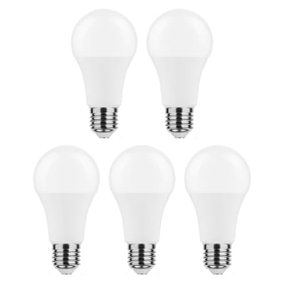 Modee E27 LED Lamp 13W - 1350lm - 6000K - Daglicht Wit - LED Globe A65 - Vervangt 91W Halogeen Gloeilamp - 5 stuks