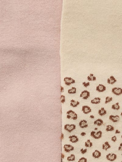 Vertbaudet Set - 2 panty's - baby - meisjes - luipaardmotieven