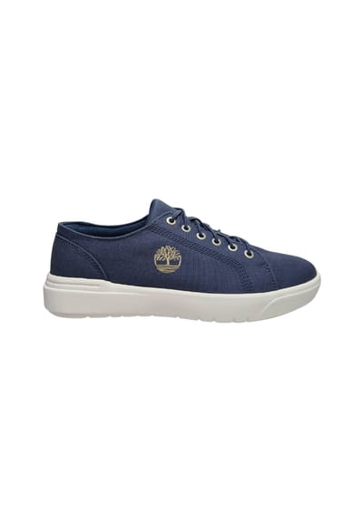 Mannenschoenen Timberland Seneca Bay Lace Up Dark Blue Canvas