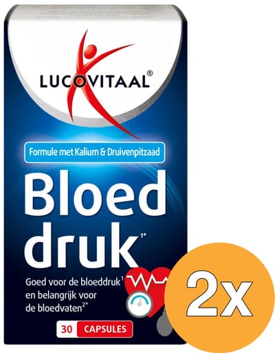 2x Lucovitaal Bloeddruk (30 capsules)