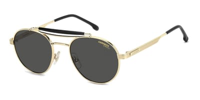 Carrera CARRERA 381/S GOLD BLACK/GREY 52/21/145 Herrenbrillen Zonnebrillen