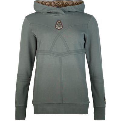 The Lord Of The Rings Trui met capuchon - Khazad-dûm - S tot XXL - voor Vrouwen - blauwgrijs
