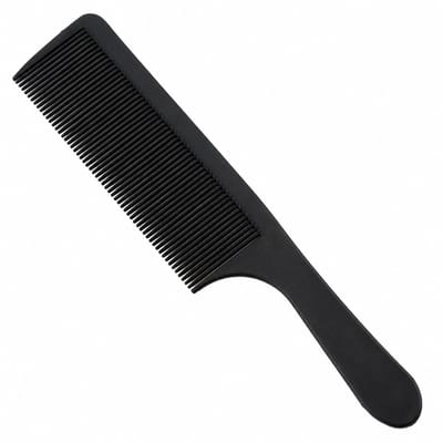 Haar in Stijl® Kam 0611 - Brede Kapperskam - Fijne Tanden - Zwart