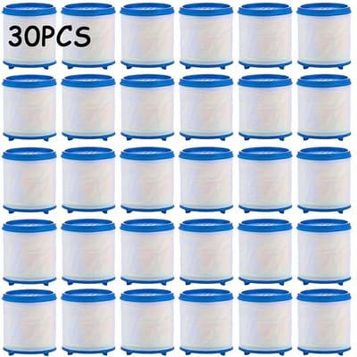 Livé® Waterfilter Cartridges – 30 Stuks PP Katoen Kraan & Douche