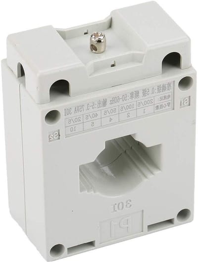 Stroomtransformator met 5A primaire secundaire spoel en 30 mm gat - Stroommeting en elektrische panelen.
