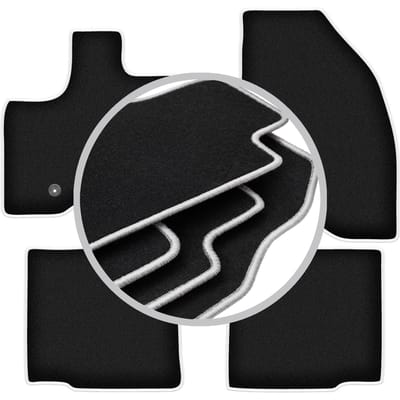 CARLUX-SILVER automatten voor: Ford Explorer MK5 SUV (2010-2019)