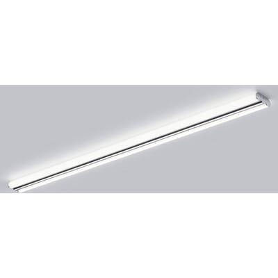 Helestra LED spiegellamp LOOM, lengte 120 cm, chroom, IP44