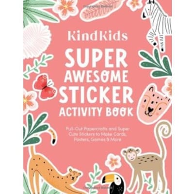 Kindkids Super Awesome Sticker Activity Book - Better Day Books