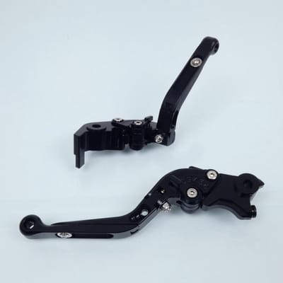 Levier frein droit Sifam pour Moto KTM 690 Duke R 2013 à 2019 alu CNC noir / paire Neuf