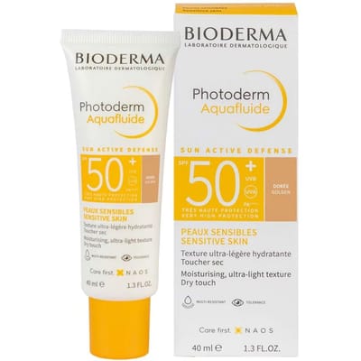 Bioderma Photoderm Aquafluide Spf50+ #gold 40 Ml