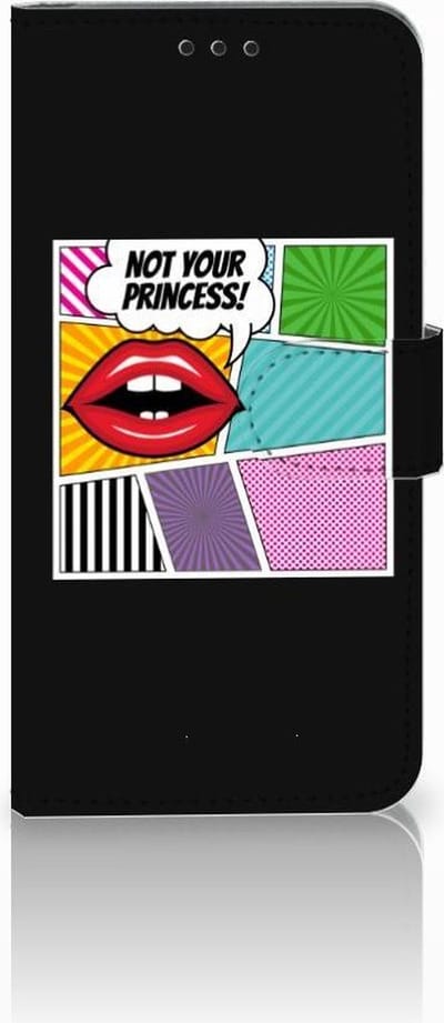 Huawei P30 Lite (2020) Wallet Case met Pasjes Popart Princess