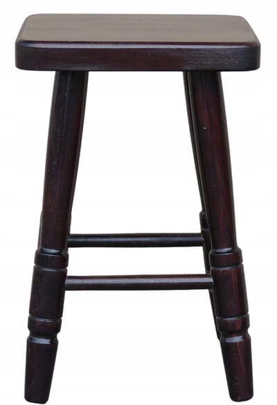 Massieve Houten Keukentabouret - Beuken Hout - Bruin (Noten)